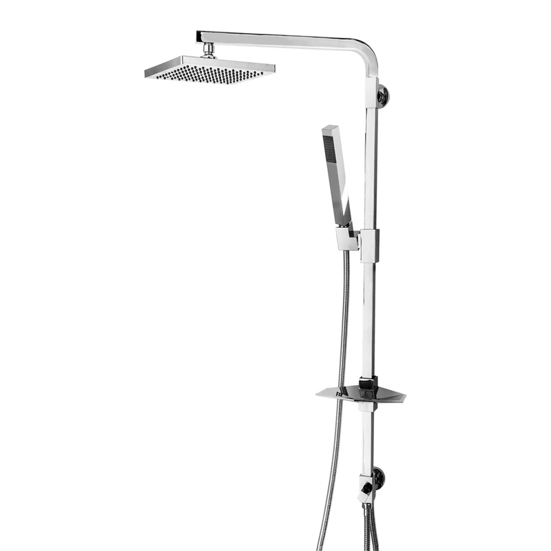 دوش حمام قهرمان مدل فلت با طراحی صفحه تخت