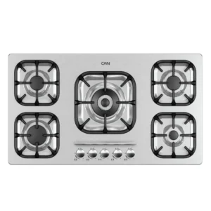 اجاق گاز صفحهای 5 شعله کن 523S با فندک اتوماتیک