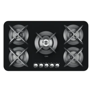 اجاق گاز صفحه‌ای شیشه‌ای کن