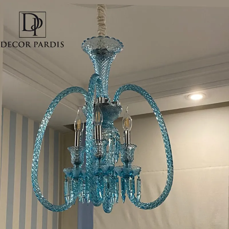 لوستر باکارات بسکت آبی