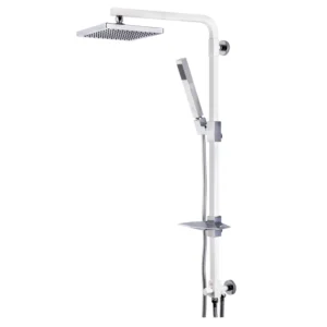 ست کامل دوش حمام قهرمان مدل فلت با طراحی مسطح و مدرن