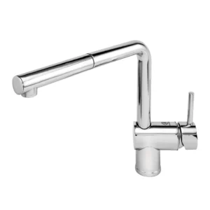 شیر آشپزخانه قهرمان مدل تتراس با طراحی مدرن و رنگ کروم