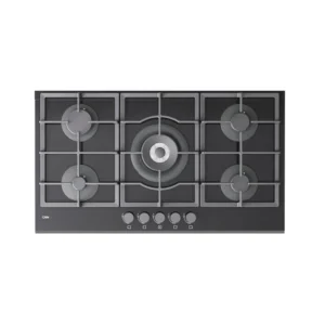 اجاق گاز صفحه‌ای 5 شعله کن مدل Linak S از نمای بالا