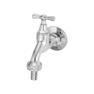 شیر حیاطی کد 1054 در حال استفاده با شلنگ باغچه