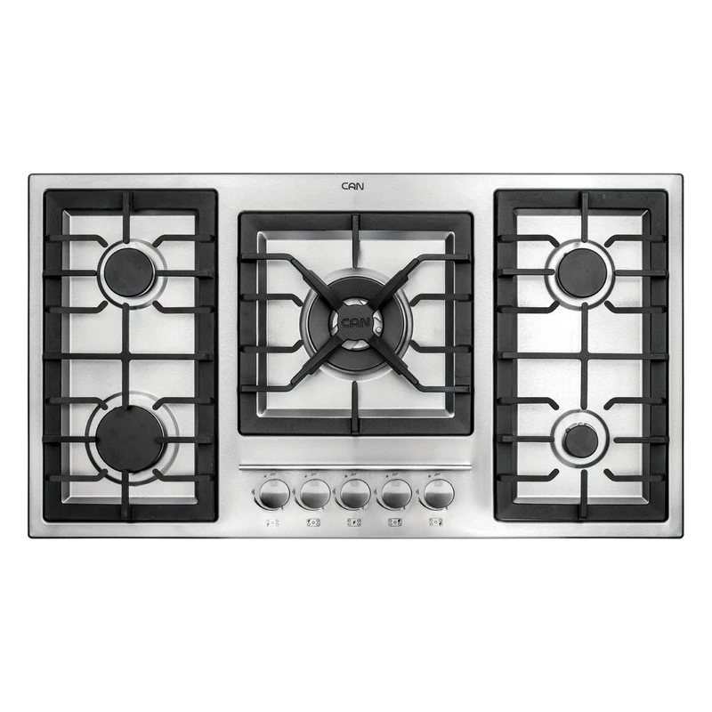 اجاق گاز صفحهای 5 شعله کن 518S با فندک اتوماتیک