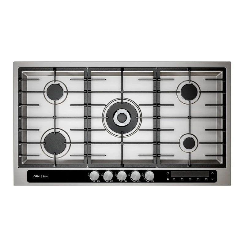 اجاق گاز صفحهای کن مدل رایجل مولتی استپ از نمای بالا