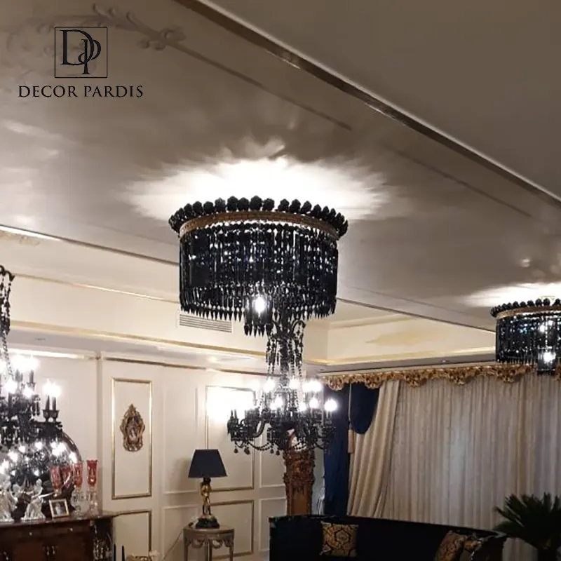 تصویر لوستر باکارات زنیت دایره