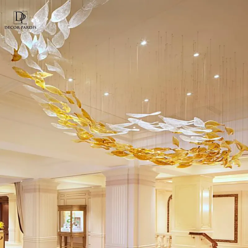 لوستر زرین شیک