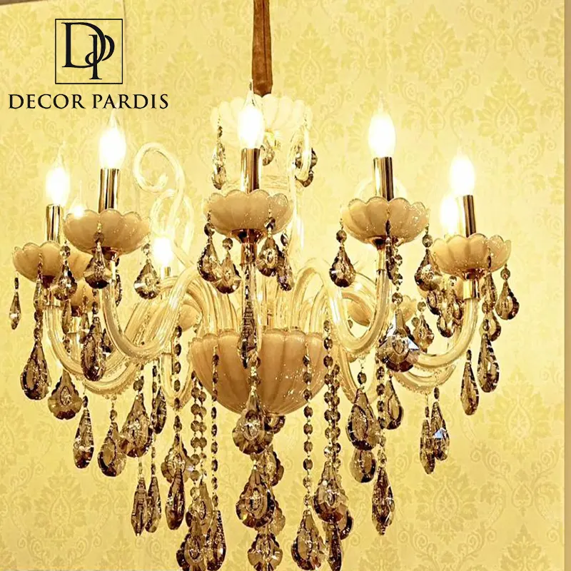 لوستر مورانو رنگ کرم