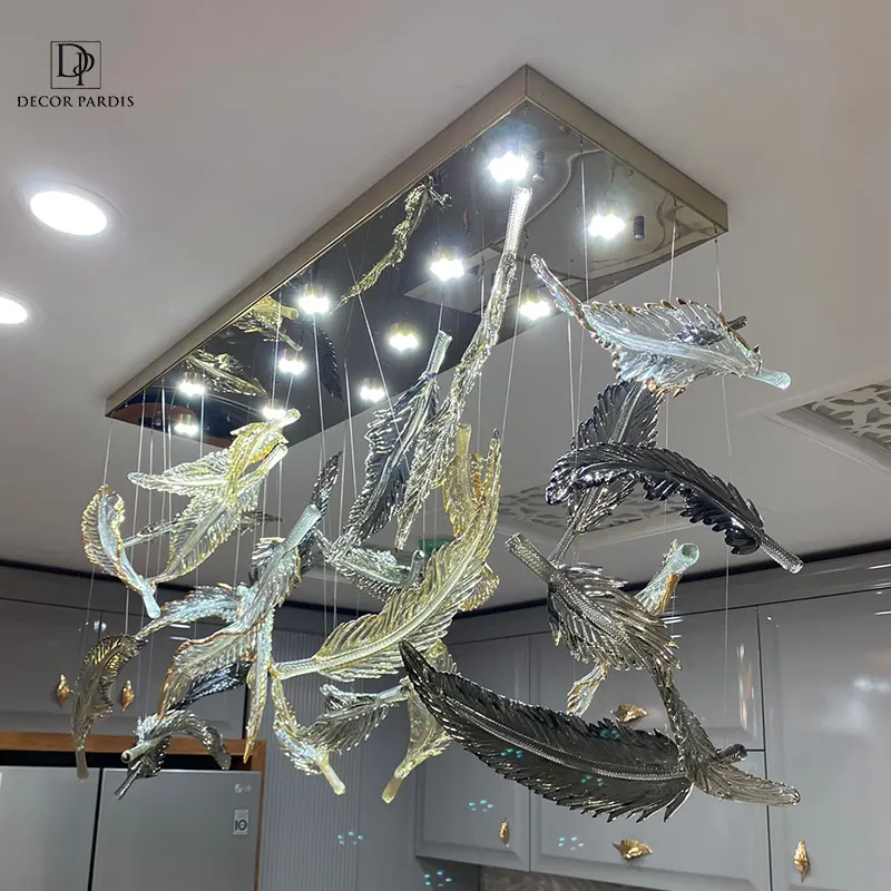 هالوژن های روشن لوستر پر سوزنی