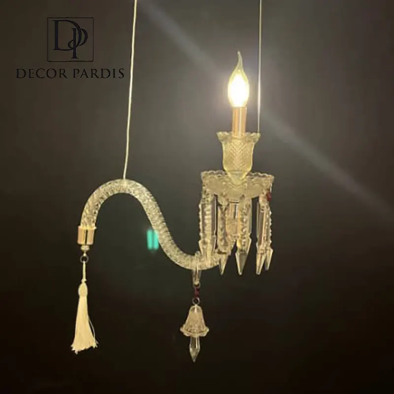 لوستر یک شعله باکارات