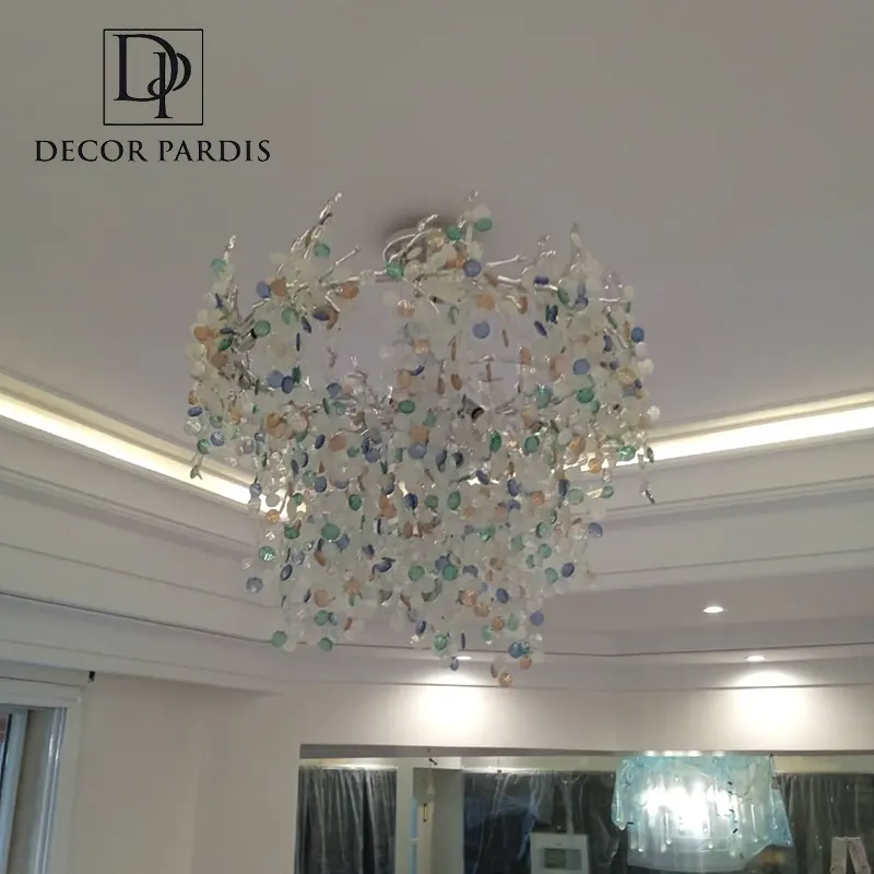 لوستر درختی طرح رینگی