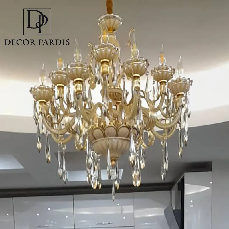 لوستر شامپاینی زیبا