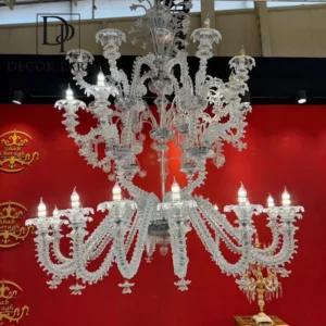 لوستر آویز دو طبقه