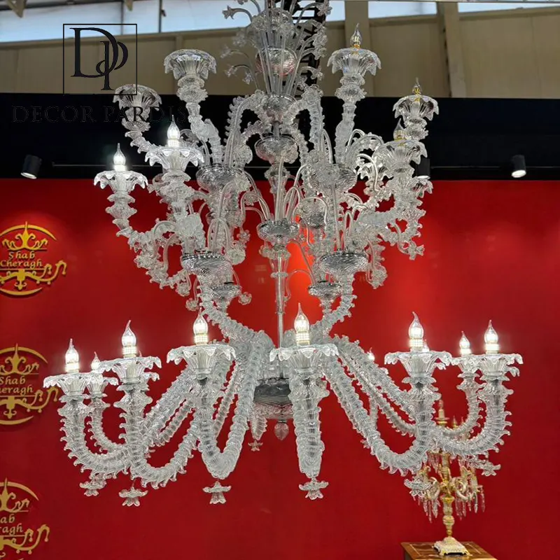 لوستر آویز دو طبقه