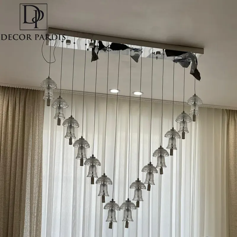 تصویر لوستر اویز