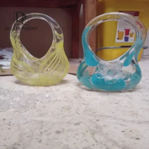ظورف شیشه ای دست ساز در ابعاد مختلف
