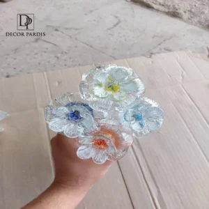 شمعدون کریستالی دست ساز