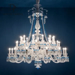 لوستر طبقاتی باکارات کریستالی