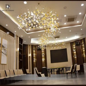 لوستر زرنشان برگ پاییزی