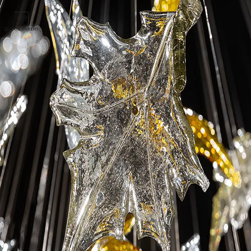 لوستر فروزان برگ پاییزی زیبا