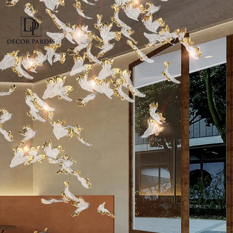 لوستر دست ساز عروس پروانه مدل آویز