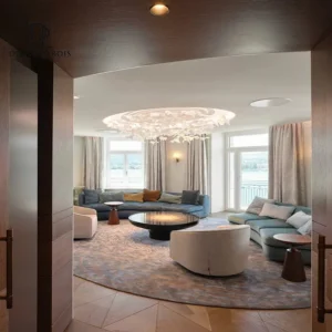 لوستر دست ساز عروس پروانه مدل سقفی با طراحی ظریف