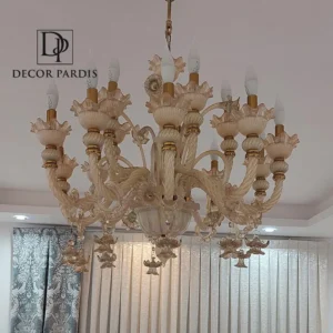 لوستر مورانو رنگ کرم