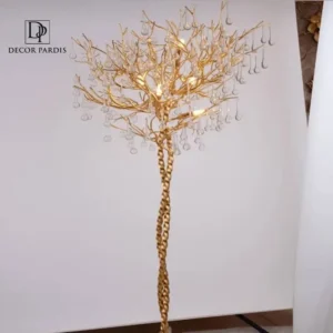 جلوه طبیعی و هنری لوستر قطره آب مدل درختی