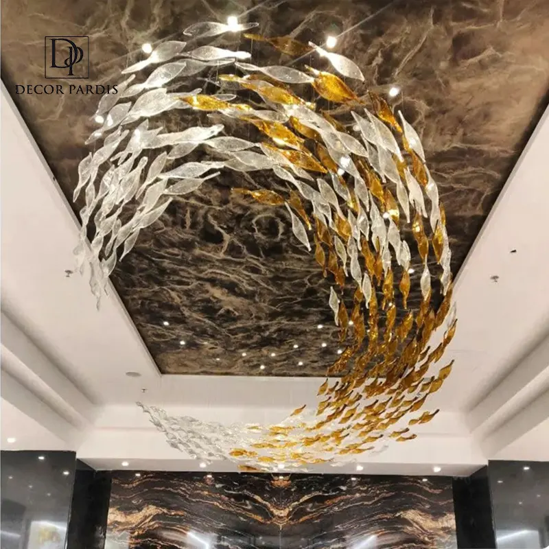 لوستر دم ماهی زرین