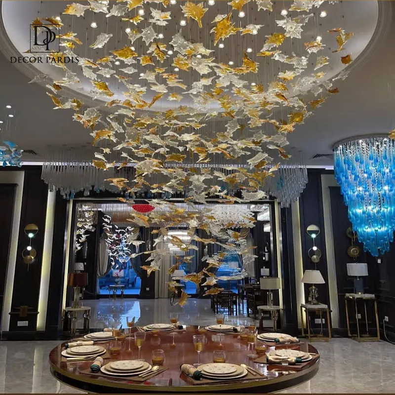 لوستر سقفی پائیزی