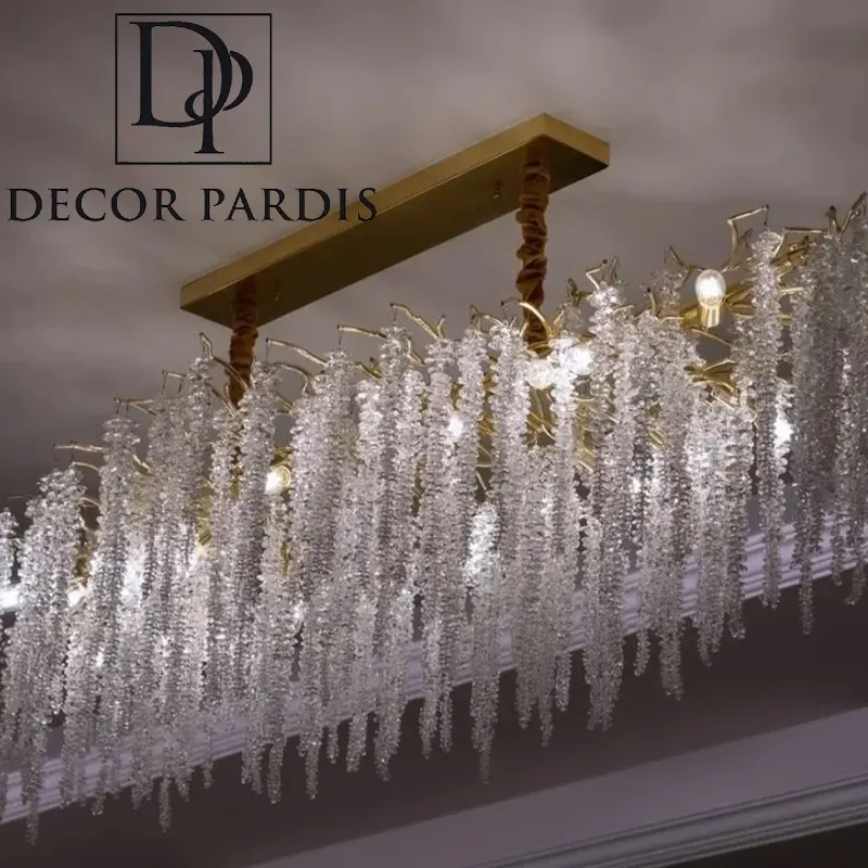 لوستر درختی مدل لاینر با طراحی خطی