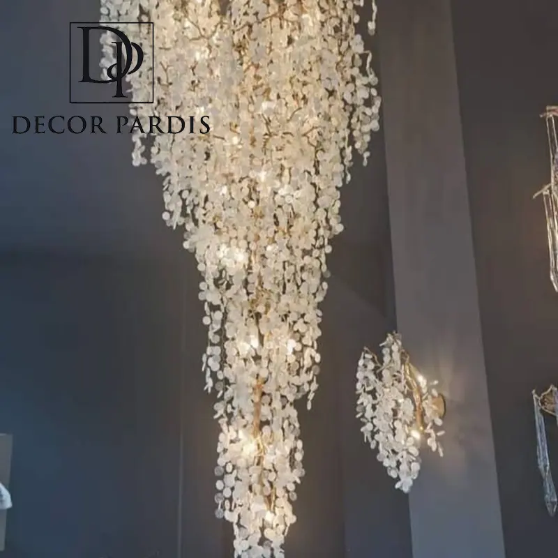 لوستر درختی پولکی