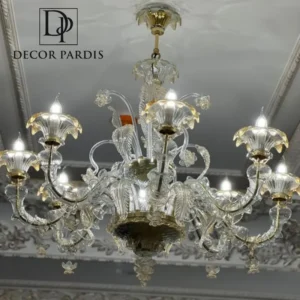 لوستر دست‌ساز ایتالیایی