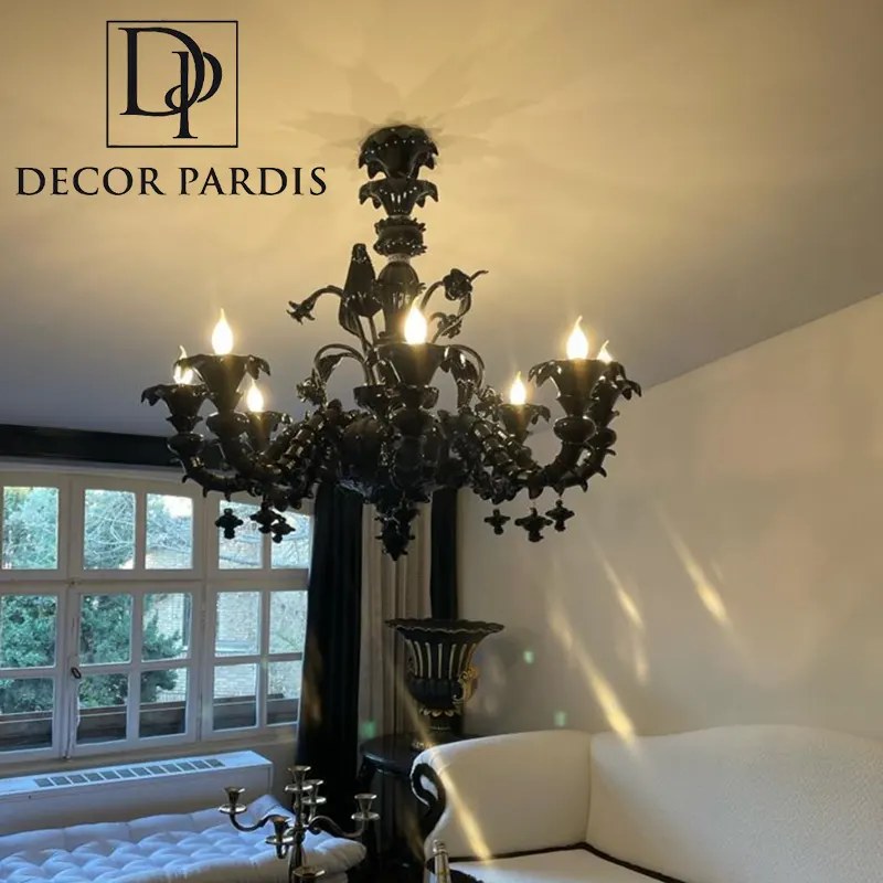 لوستر مشکی شیک