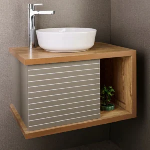 ست کابینت و روشویی دیواری سایا کابینت مدل S77