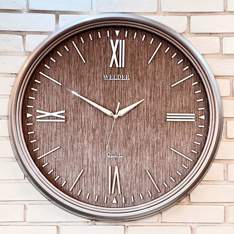 خرید ساعت دیواری رنگ استخونی