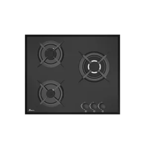 اجاق گاز صفحه‌ای بیمکث مدل 5015 شیشه‌ای مشکی