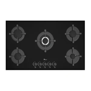 اجاق گاز صفحه‌ای پنج شعله بیمکث مدل 5073