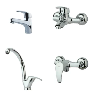 شیرآلات راسان مدل درسا مجموعه چهار عددی