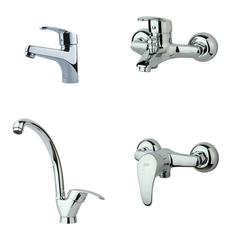 شیرآلات راسان مدل درسا مجموعه چهار عددی