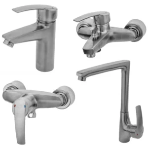 ست شیرالات شیرآلات بهداشتی قهرمان مدل بهادر مجموعه 4 عددی