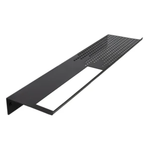 شلف فلزی دیواری سایا کابینت با محفظه‌های مربعی مناسب برای تخلیه آب و نصب در سرویس بهداشتی