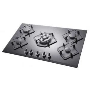 اجاق گاز صفحه‌ای بیمکث مدل 5090 شیشه مشکی