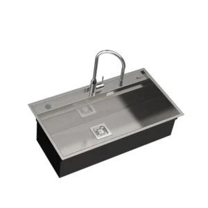 سینک ظرفشویی استیل توکار بیمکث