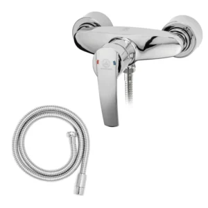 شیر سرویس بهداشتی شیرآلات بهداشتی قهرمان مدل بهادر به همراه شلنگ توالت