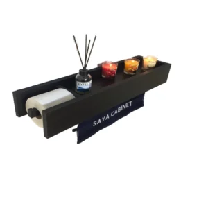 جای حوله سایا کابینت از PVC و لوله استیل ضد آب