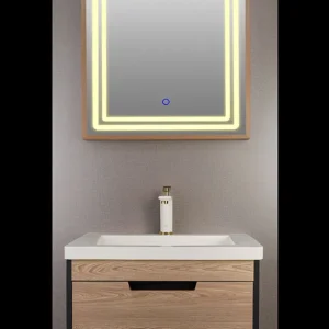 روشویی کابینتی مشکی اقاقیا مدل 48