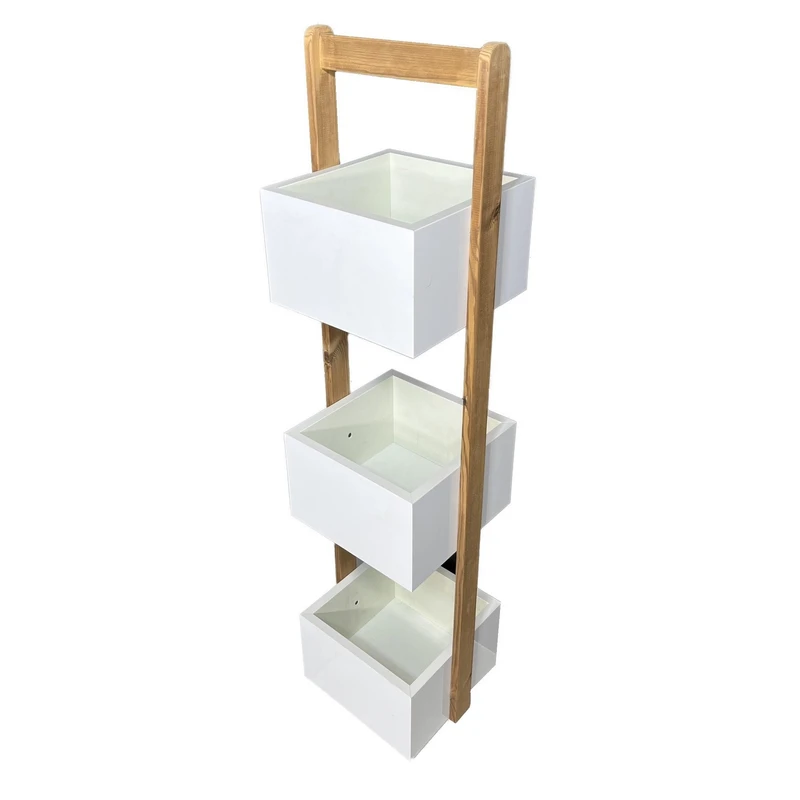 باکس ضد آب حمام سایا کابینت مدل S88 از جنس PVC و ترموود