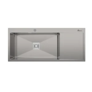 سینک ظرفشویی یک لگنه استیل بیمکث